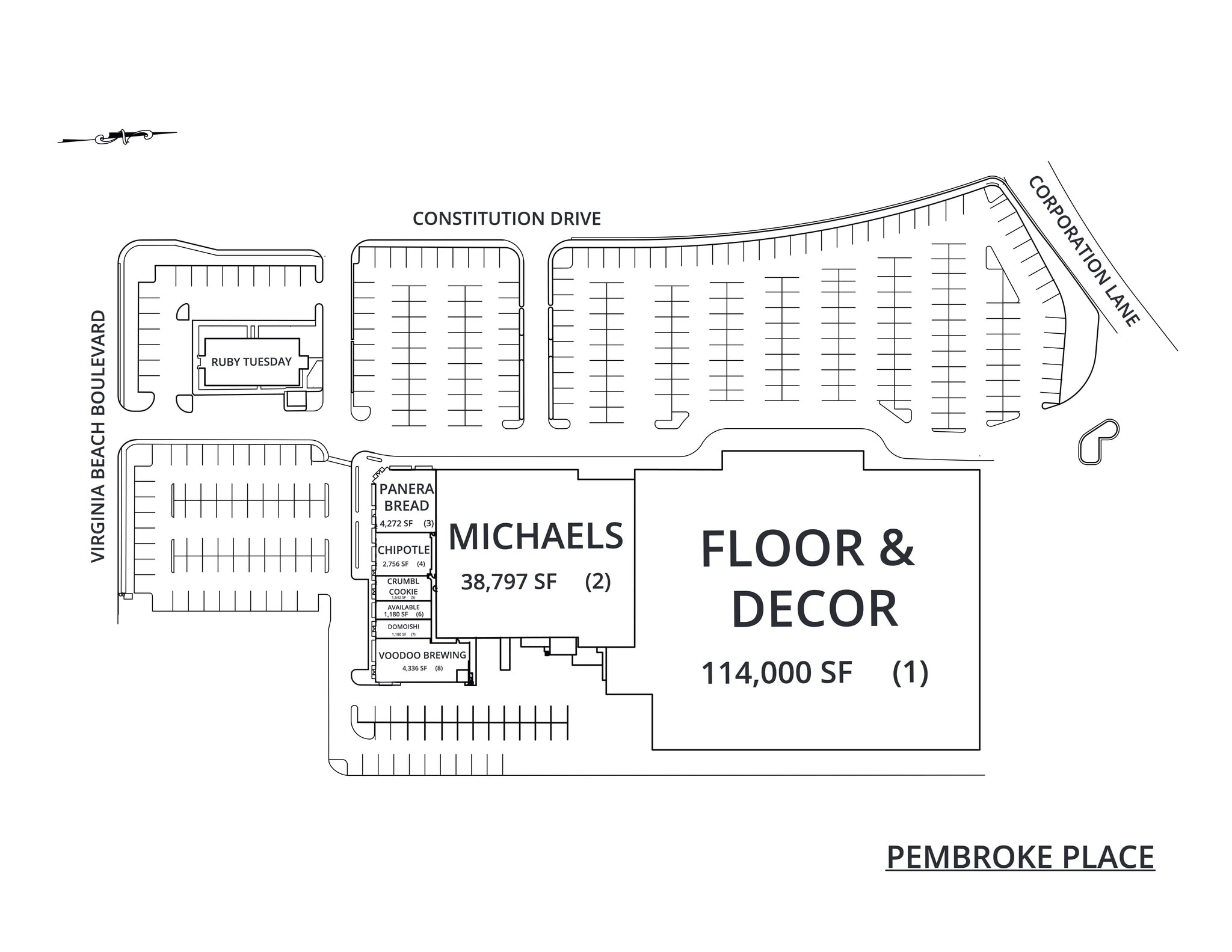312 Constitution Dr, Virginia Beach, VA for lease Site Plan- Image 1 of 6