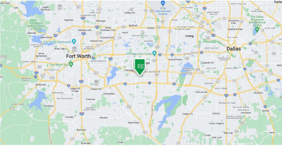 2504-2506 S Cooper St, Arlington, TX à louer - Photo du bâtiment - Image 2 de 8