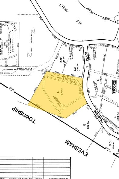 2000 Crawford Pl, Mount Laurel, NJ for lease - Plat Map - Image 2 of 4