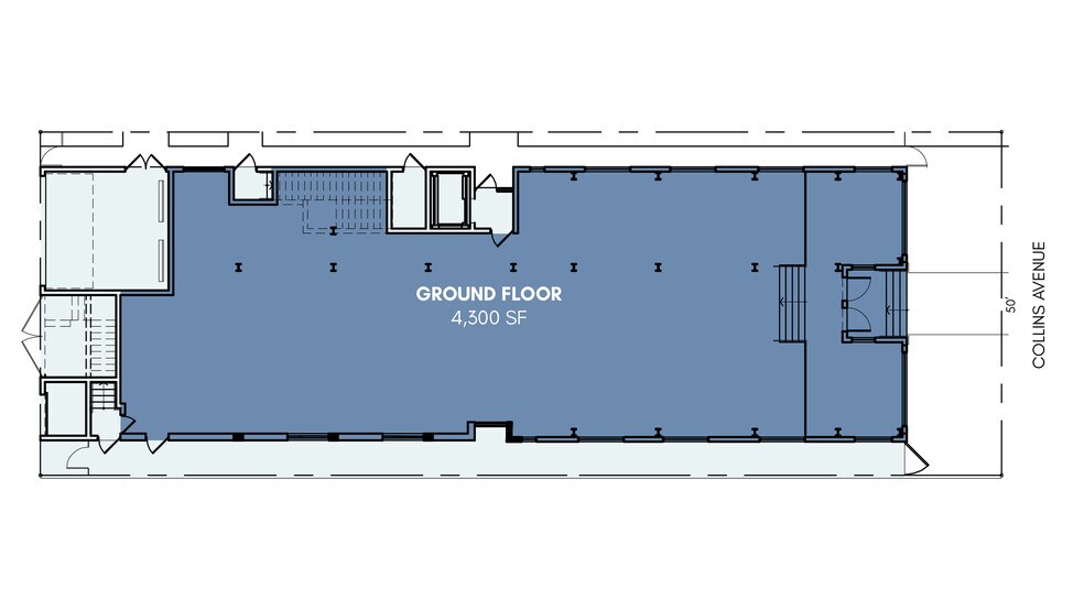 826 Collins Ave, Miami Beach, FL à louer - Plan d’étage - Image 2 de 9