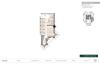 600 Peachtree St NE, Atlanta, GA à louer Plan d’étage- Image 1 de 1