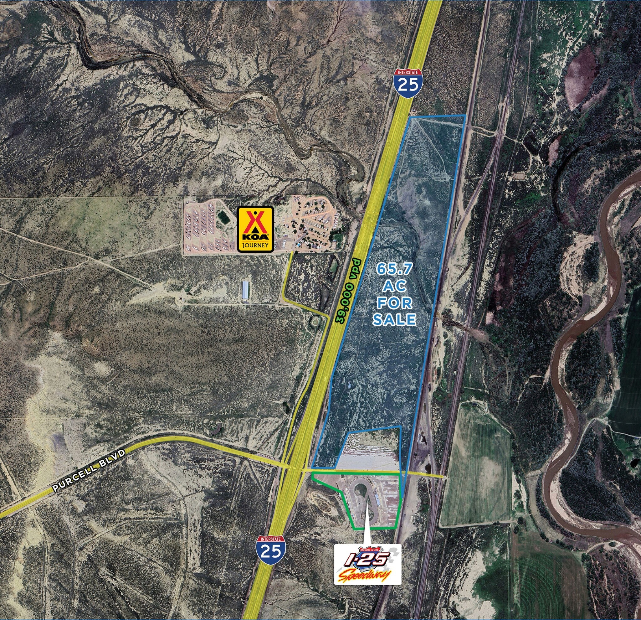 North Purcell Boulevard and I-25, Pueblo, CO for sale Primary Photo- Image 1 of 3