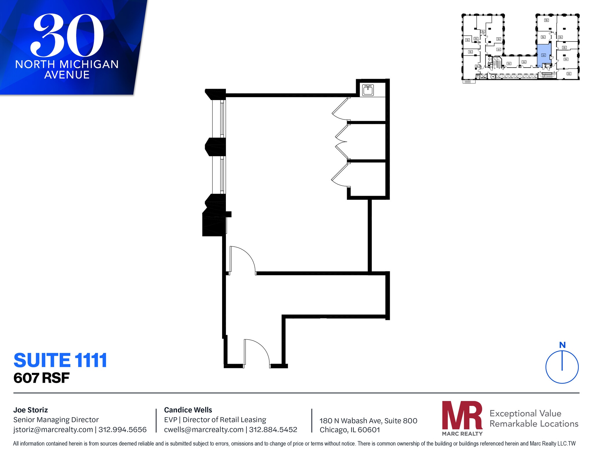 30 N Michigan Ave, Chicago, IL for lease Floor Plan- Image 1 of 4
