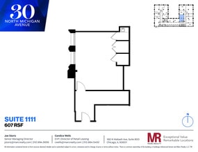 30 N Michigan Ave, Chicago, IL for lease Floor Plan- Image 1 of 4