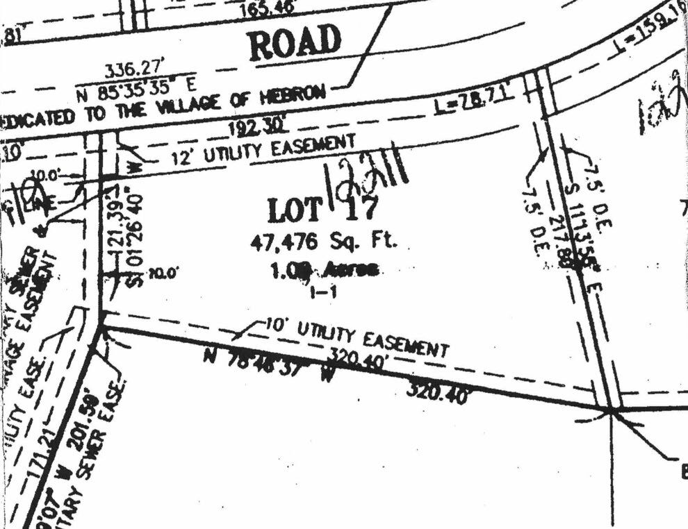 Industrial Dr, Hebron, IL à vendre Plan cadastral- Image 1 de 3