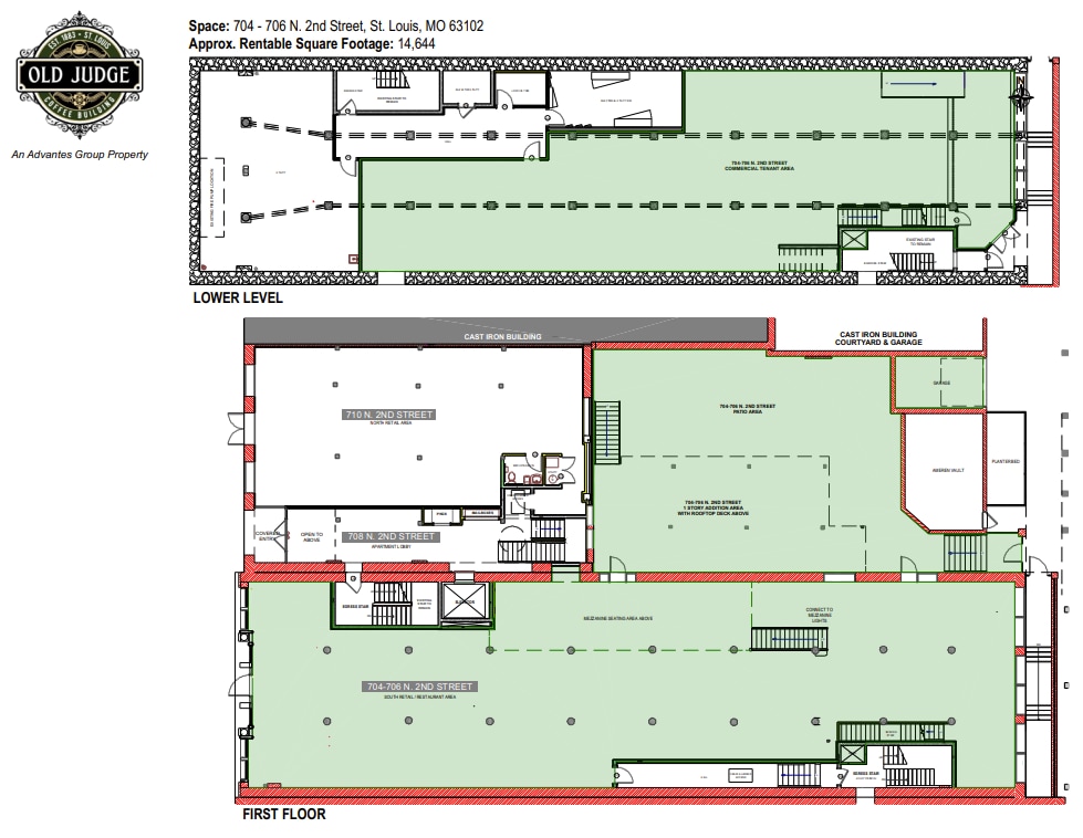 704 N 2nd St, Saint Louis, MO for lease Floor Plan- Image 1 of 1