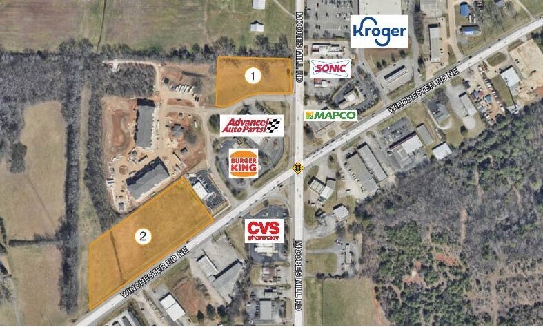 Winchester Rd & Moores Mi, Huntsville, AL à vendre Photo principale- Image 1 de 2