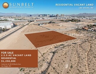 Plus de détails pour W Maule Ave, Las Vegas, NV - Terrain à vendre