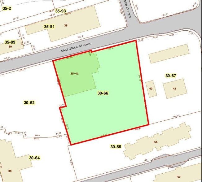 East Hollis Street St, Nashua, NH for sale - Plat Map - Image 3 of 4