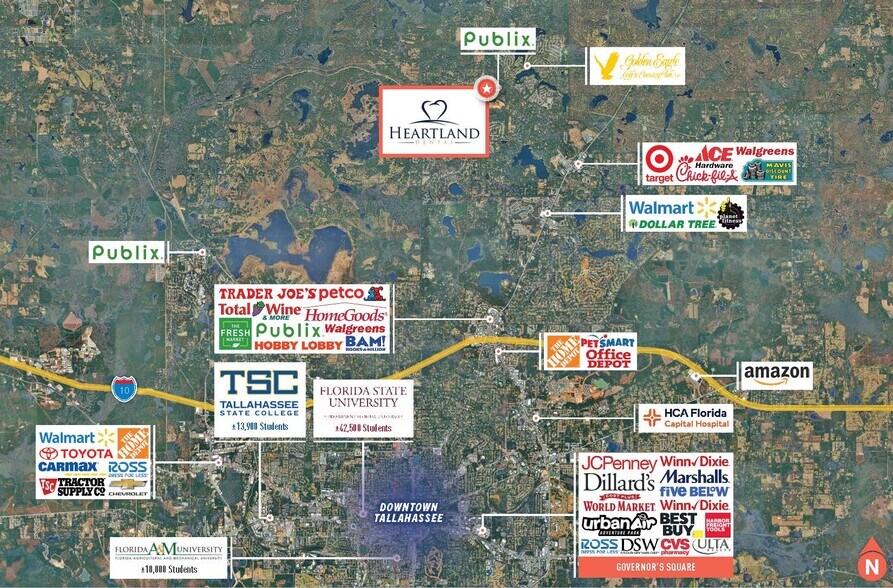 8473 Bull Headley Rd, Tallahassee, FL à vendre - Photo du bâtiment - Image 2 de 4