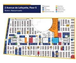 2 Avenue de Lafayette, Boston, MA for lease Floor Plan- Image 1 of 1