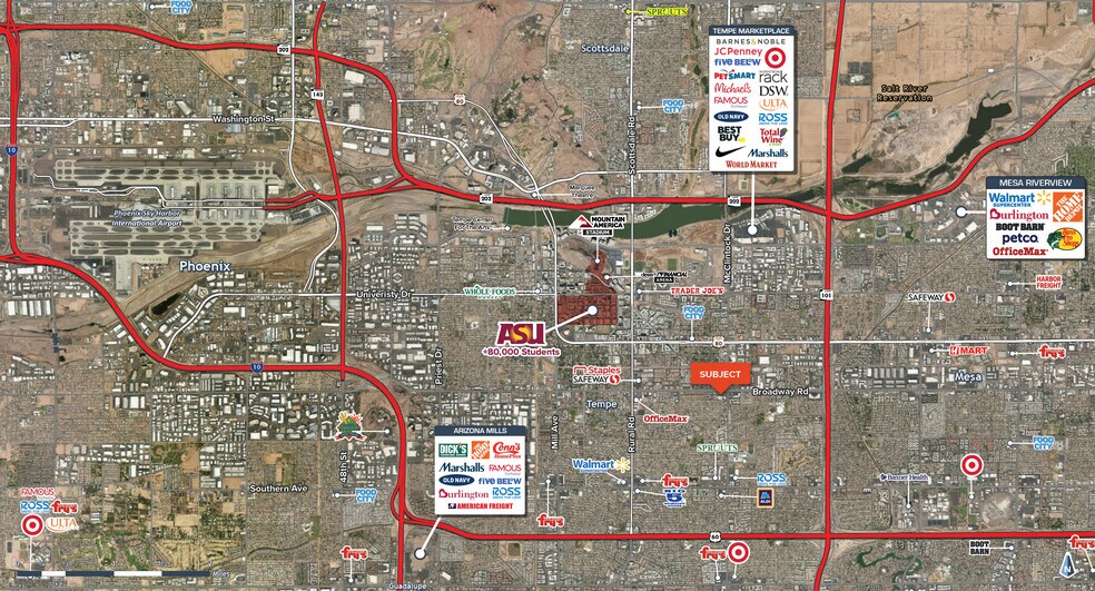 1709 E Broadway Rd, Tempe, AZ à louer - Photo du bâtiment - Image 2 de 3