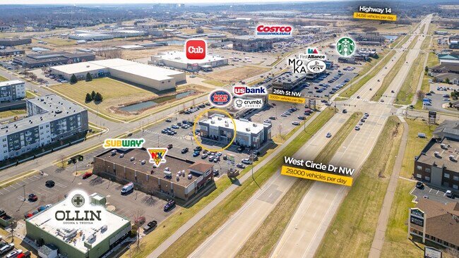 Plus de détails pour 2689 Commerce Dr NW, Rochester, MN - Bureau à louer