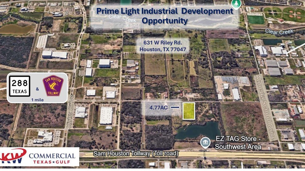 631 Riley rd, Houston, TX à vendre - Photo du bâtiment - Image 2 de 3