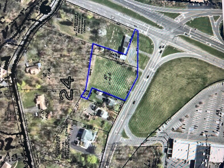 101 & 103 Main St, Readington, NJ à vendre - Aérien - Image 3 de 4