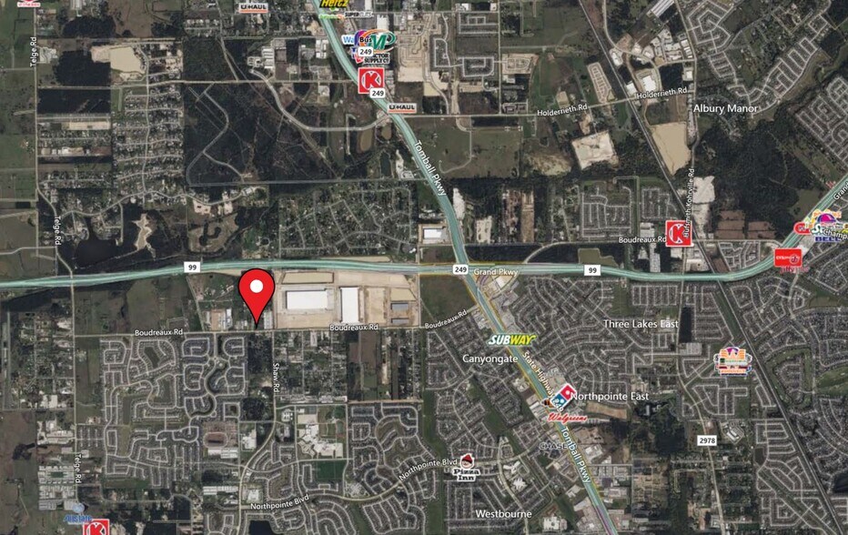 19120 Hoffman Estates Blvd, Tomball, TX à vendre - Aérien - Image 3 de 6