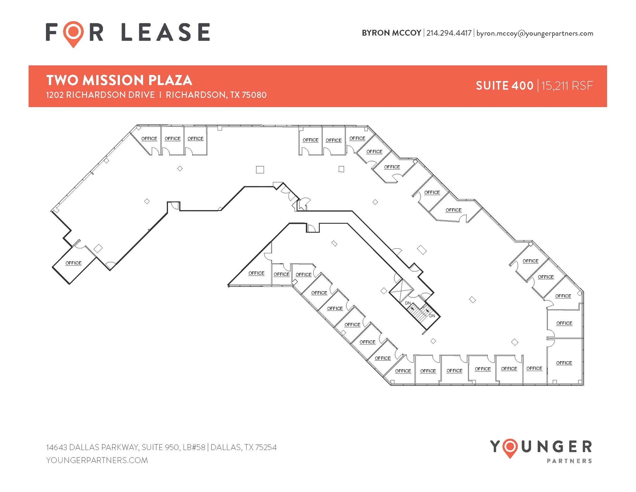 1202 Richardson Dr, Richardson, TX for lease Floor Plan- Image 1 of 2