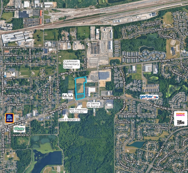 E New York St, Aurora, IL for sale - Aerial - Image 2 of 2