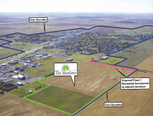 Plus de détails pour 520 8 Street West St, Claresholm, AB - Terrain à vendre