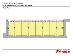 1110 Taylor Ave, Winnipeg, MB for lease Floor Plan- Image 1 of 1
