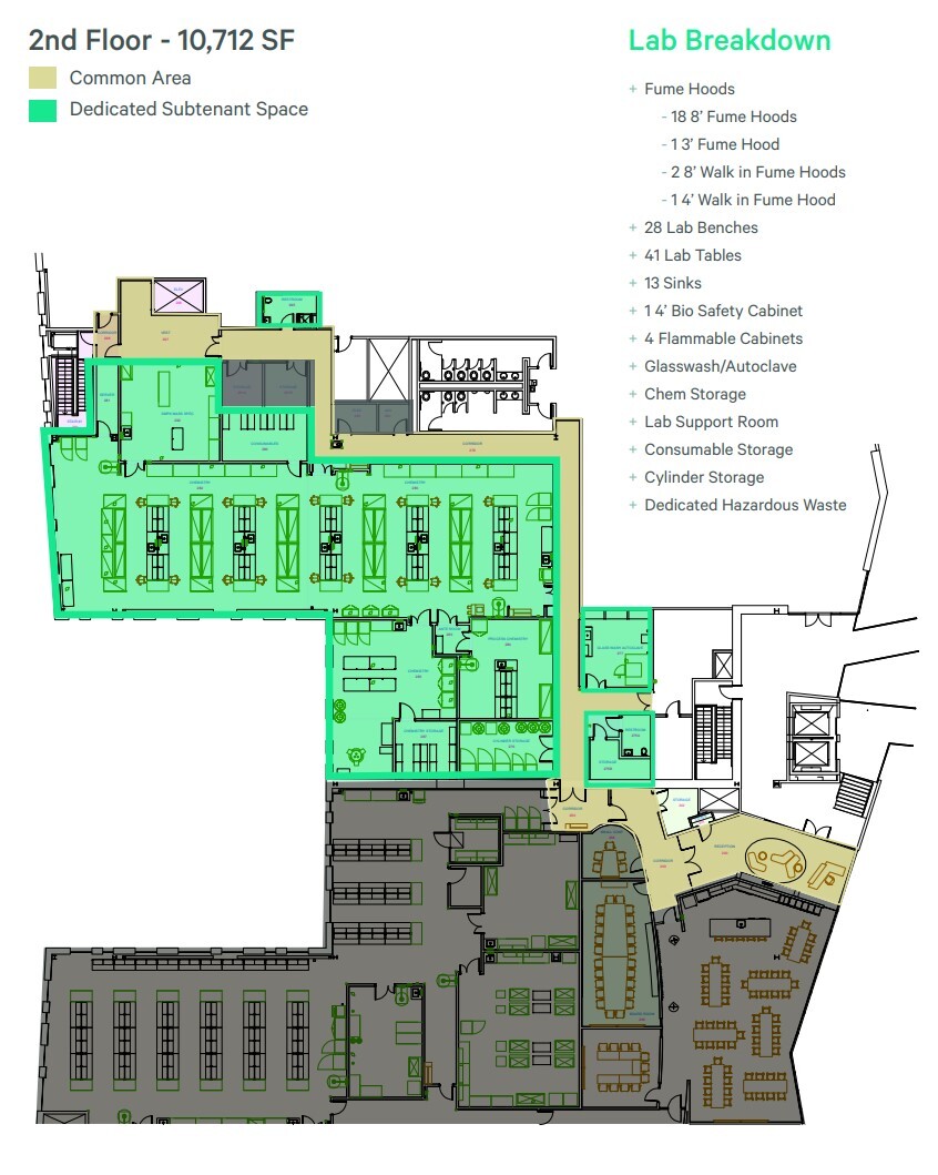 490 Arsenal Way, Watertown, MA à louer Plan d’étage- Image 1 de 1