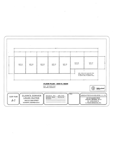 4500 S Main St, Acworth, GA à vendre - Plan de site - Image 3 de 6