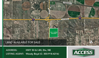 More details for I-80 & 53A hwy, Dix, NE - Land for Sale