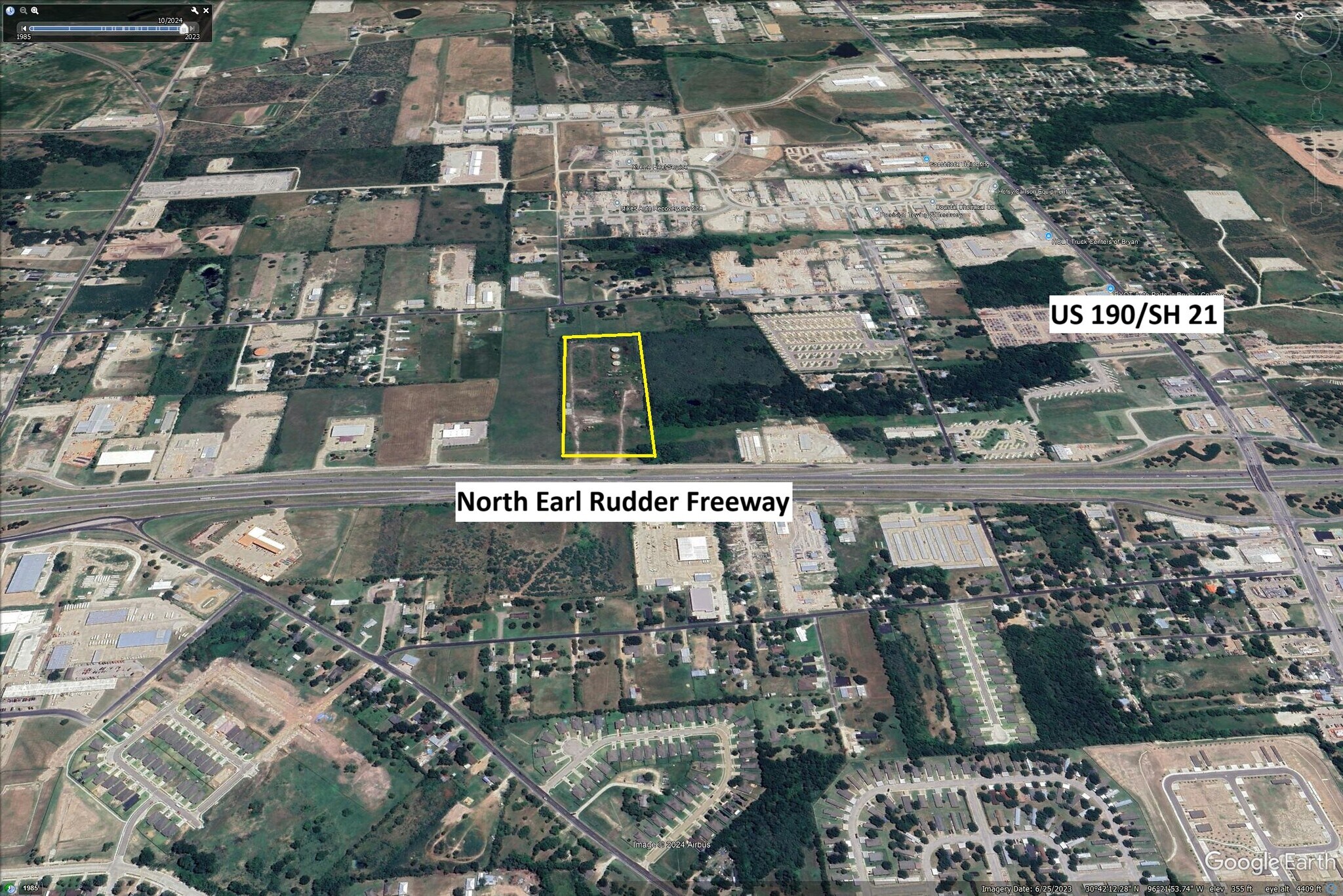 1786 North Earl Rudder Freeway Hl, Bryan, TX à vendre Aérien- Image 1 de 3
