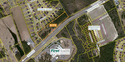 6415 Fayetteville Rd, Raeford, NC - AERIAL  map view - Image1