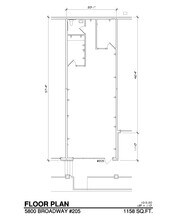 5800 Broadway St, San Antonio, TX à louer Plan d’étage- Image 1 de 1