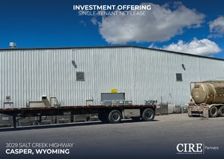 Plus de détails pour 3029 Salt Creek Rd, Casper, WY - Industriel à vendre