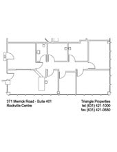 371 Merrick Rd, Rockville Centre, NY à louer Plan d’étage- Image 1 de 1