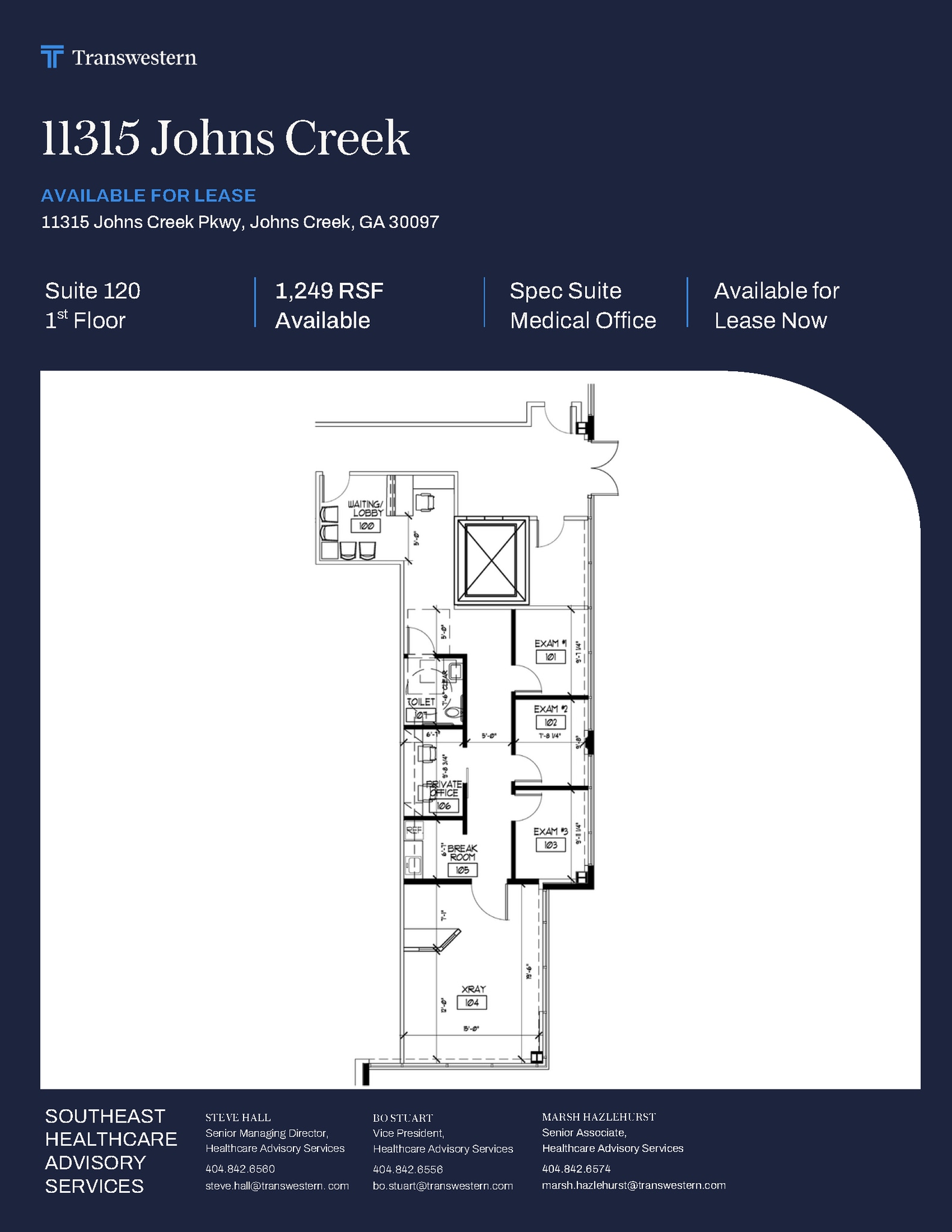 11315 Johns Creek Pky, Duluth, GA à louer Plan d’étage- Image 1 de 1
