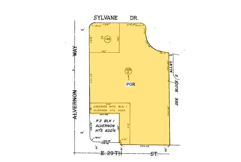 1835 S Alvernon Way, Tucson, AZ à louer - Plan cadastral - Image 2 de 9