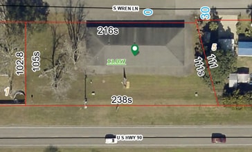 192 S Wren Ln, Robertsdale, AL - AERIAL  map view