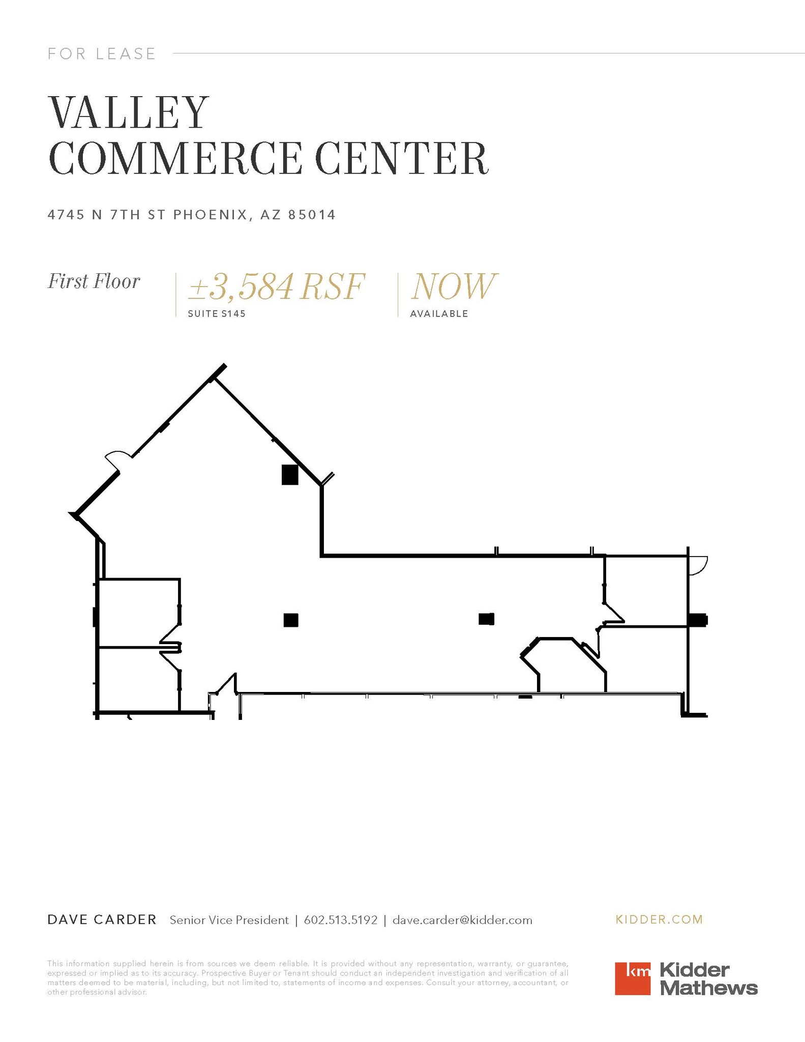 4745 N 7th St, Phoenix, AZ for lease Floor Plan- Image 1 of 1