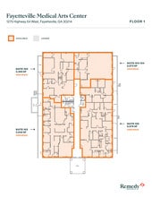1275 Highway 54 W, Fayetteville, GA for lease Floor Plan- Image 1 of 1