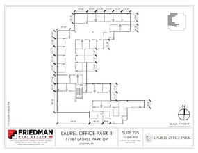 17187 N Laurel Park Dr, Livonia, MI for lease Floor Plan- Image 1 of 2