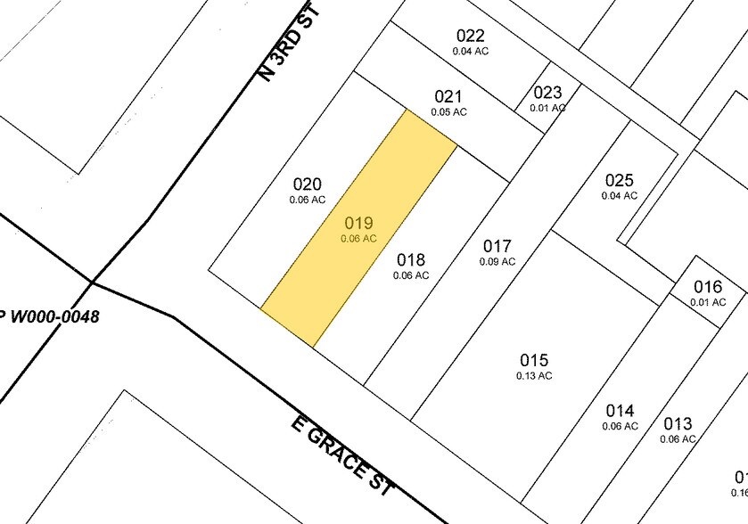 302 - 304, Richmond, VA à vendre - Plan cadastral - Image 2 de 4