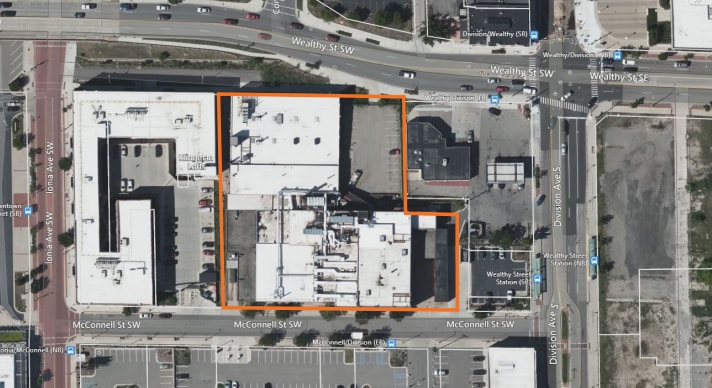 13 McConnell St SW, Grand Rapids, MI for lease - Aerial - Image 2 of 30