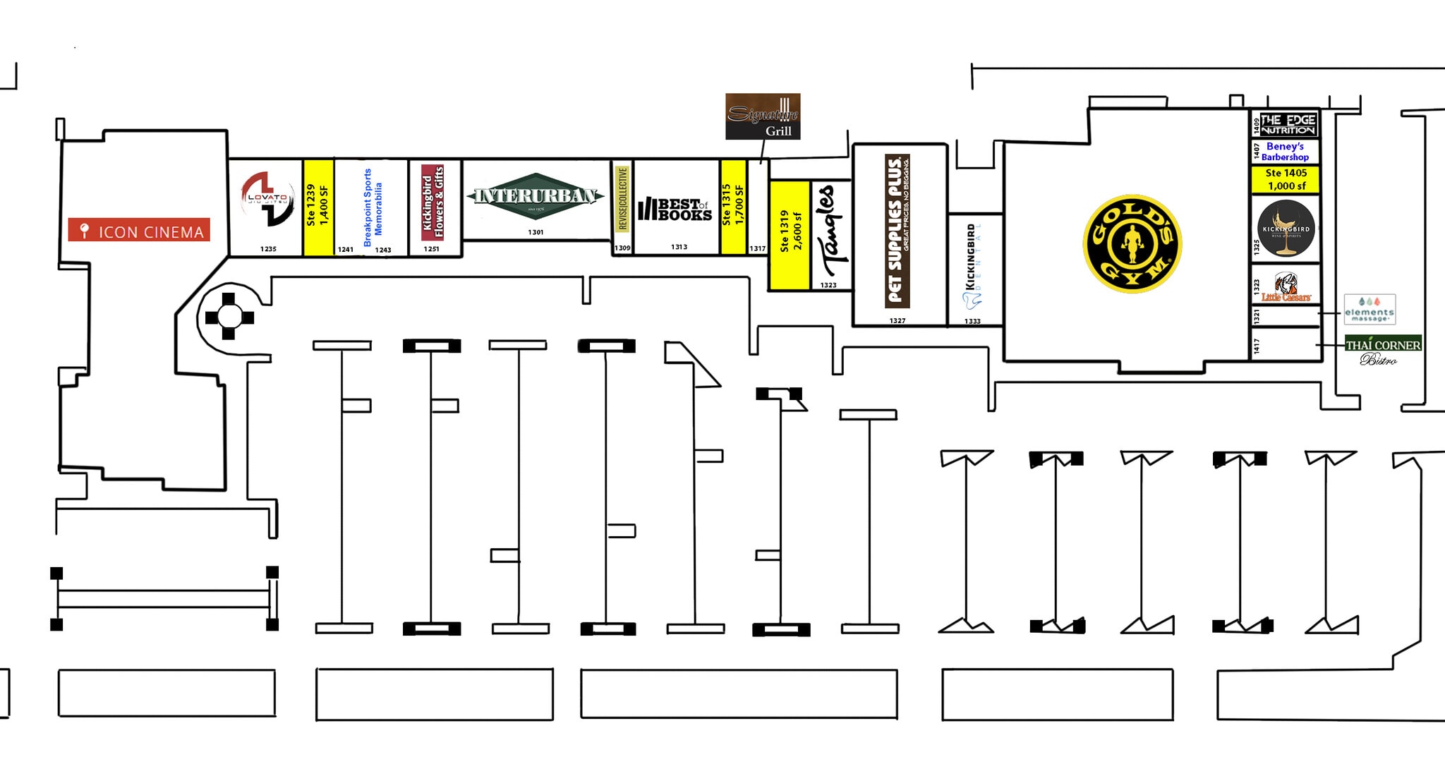 1700 E 2nd St, Edmond, OK for lease Site Plan- Image 1 of 1