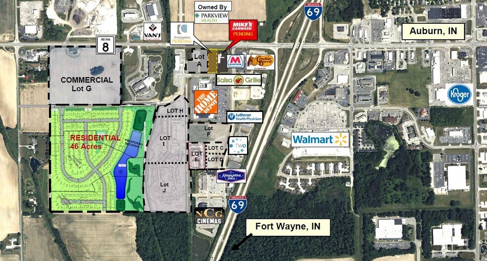 403 Smaltz Way, Auburn, IN à vendre - Photo du bâtiment - Image 1 de 3