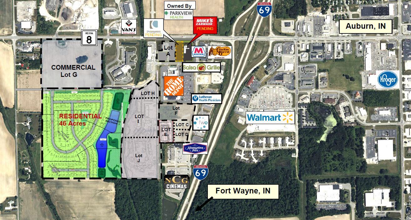 403 Smaltz Way, Auburn, IN à vendre Photo du bâtiment- Image 1 de 4