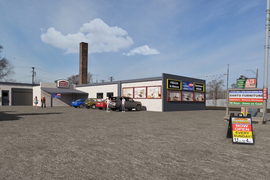 7741 Dix St, Detroit, MI à vendre - Photo principale - Image 2 de 9