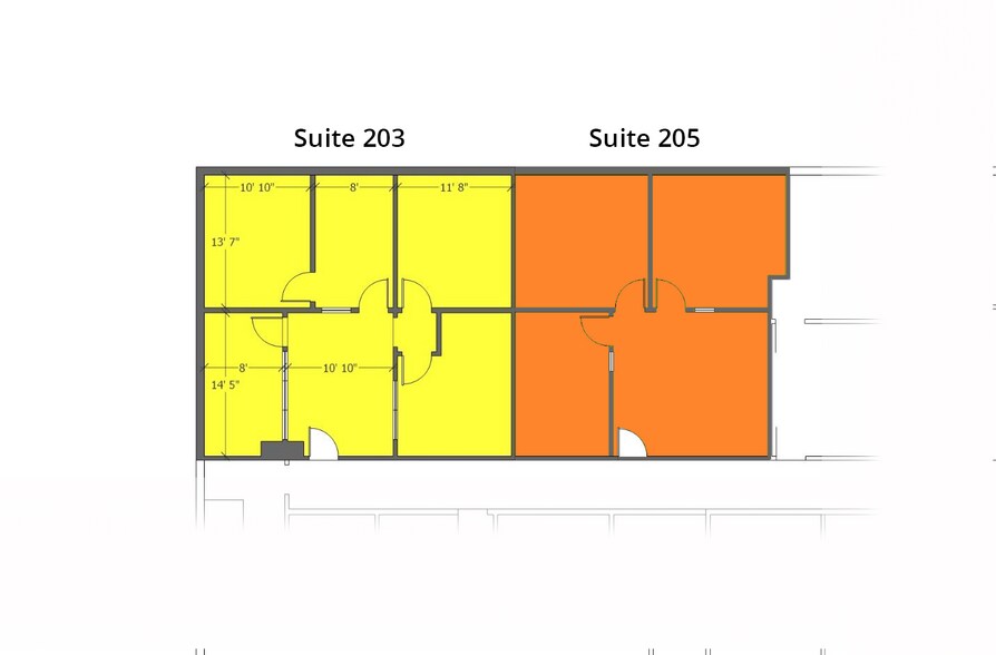 3720 Sinton Rd, Colorado Springs, CO for lease - Floor Plan - Image 2 of 2