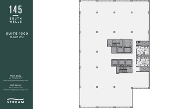 145 S Wells St, Chicago, IL à louer Plan d  tage- Image 1 de 1