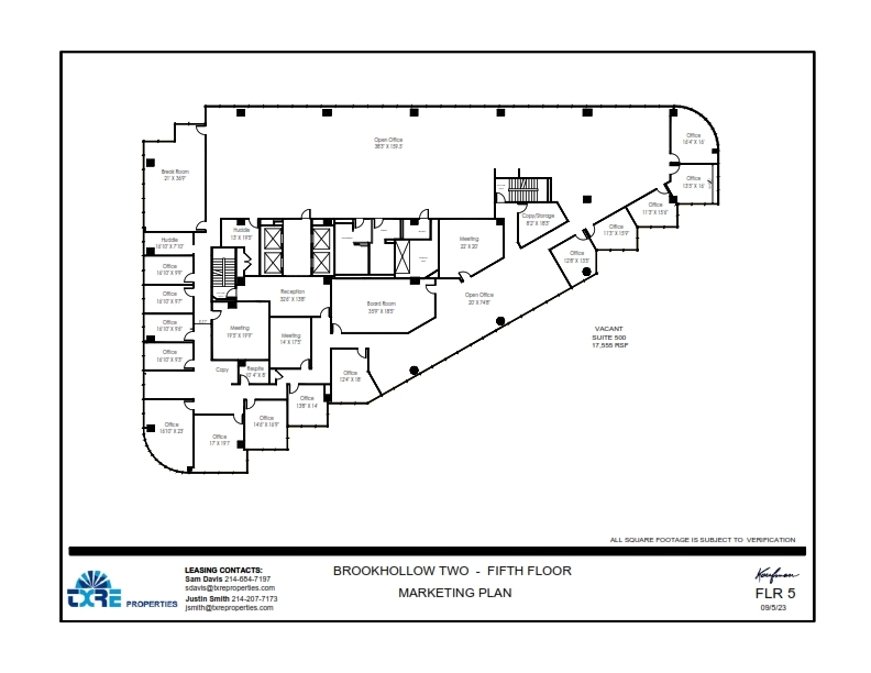 2301 E Lamar Blvd, Arlington, TX for lease Floor Plan- Image 1 of 2