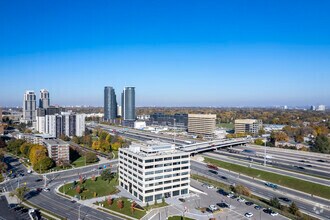 295 The West Mall, Toronto, ON - AERIAL map view