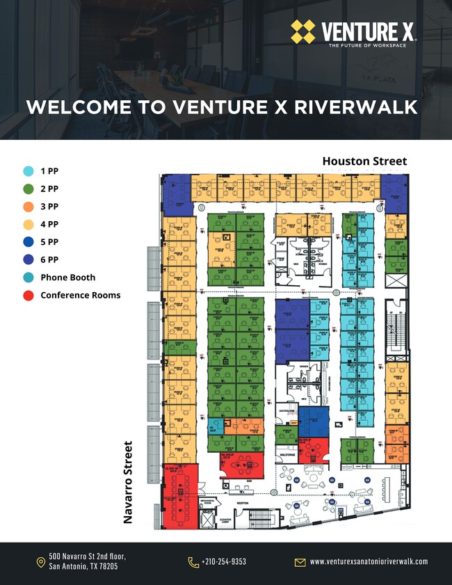 Plus de détails pour 500 Navarro St, San Antonio, TX - Coworking à louer
