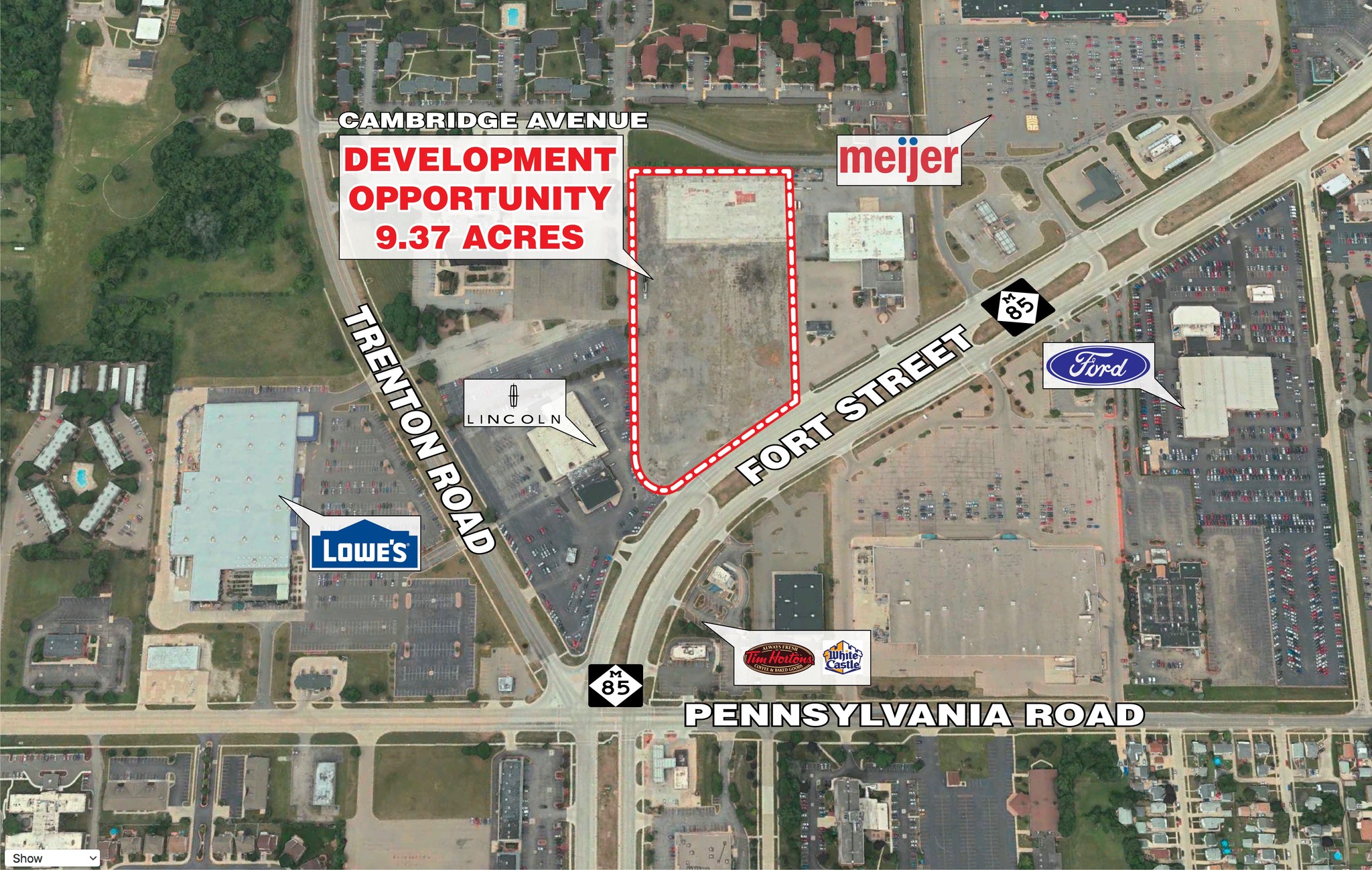 16700 Fort St, Southgate, MI for lease Primary Photo- Image 1 of 3